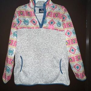 Simply Southern fleece pullover- XL